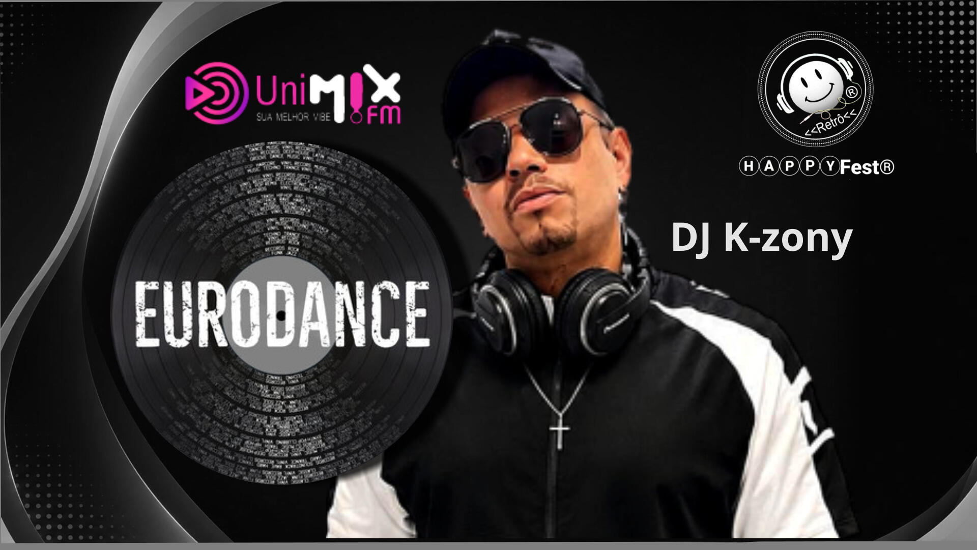 🎧 DJ K-zony, Os fãs da batida eletrônica terão um momento especial com uma apresentação repleta dos maiores sucessos da EuroDance, estilo que conquistou multidões nos anos 90 e continua sendo um dos mais pedidos nas festas flashback.