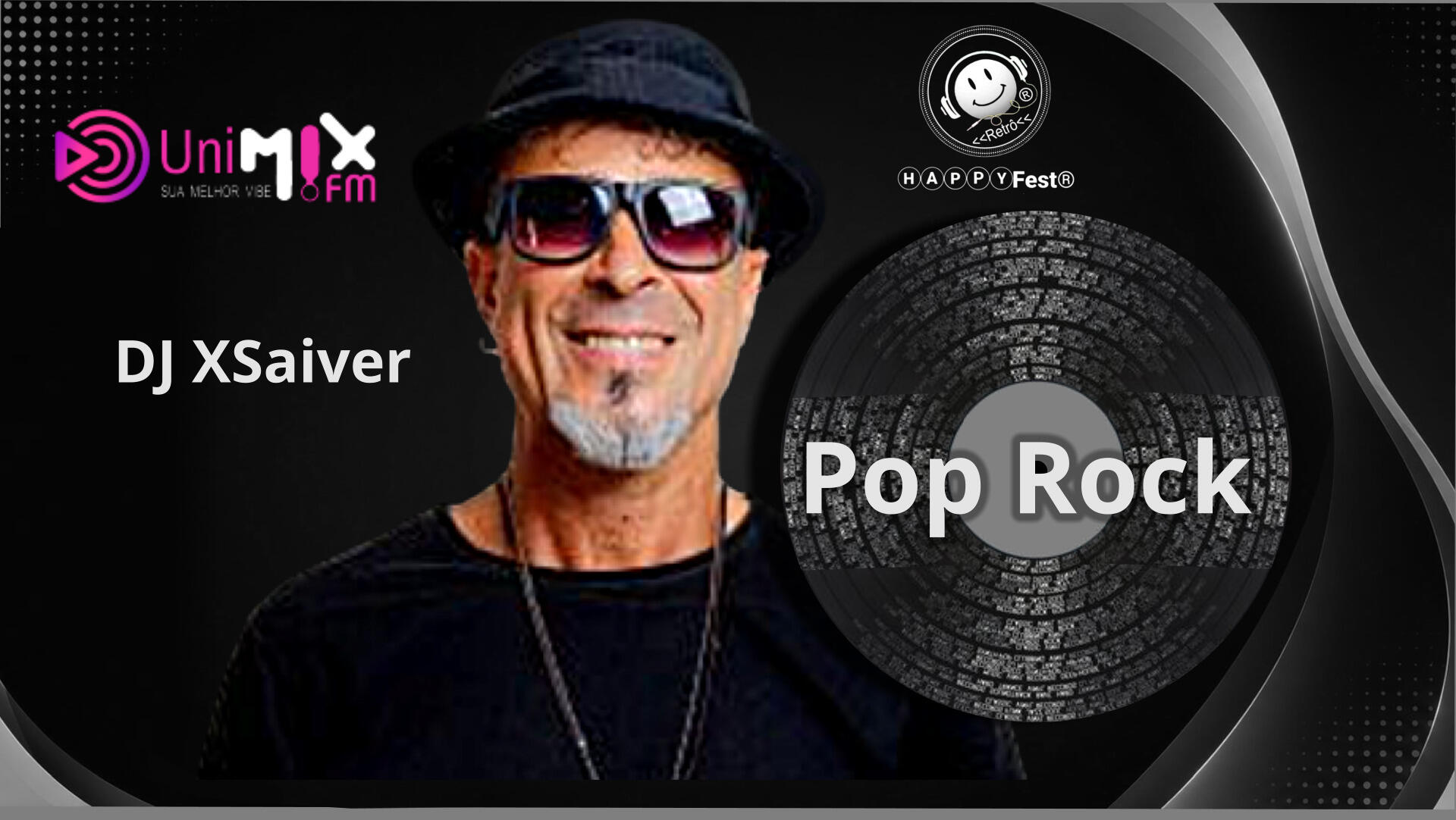 🎧 DJ XSaiver, Responsável por abrir espaço para grandes emoções com o melhor da Pop Rock, trazendo sucessos inesquecíveis da música popular brasileira que marcaram gerações e continuam presentes na memória do público.