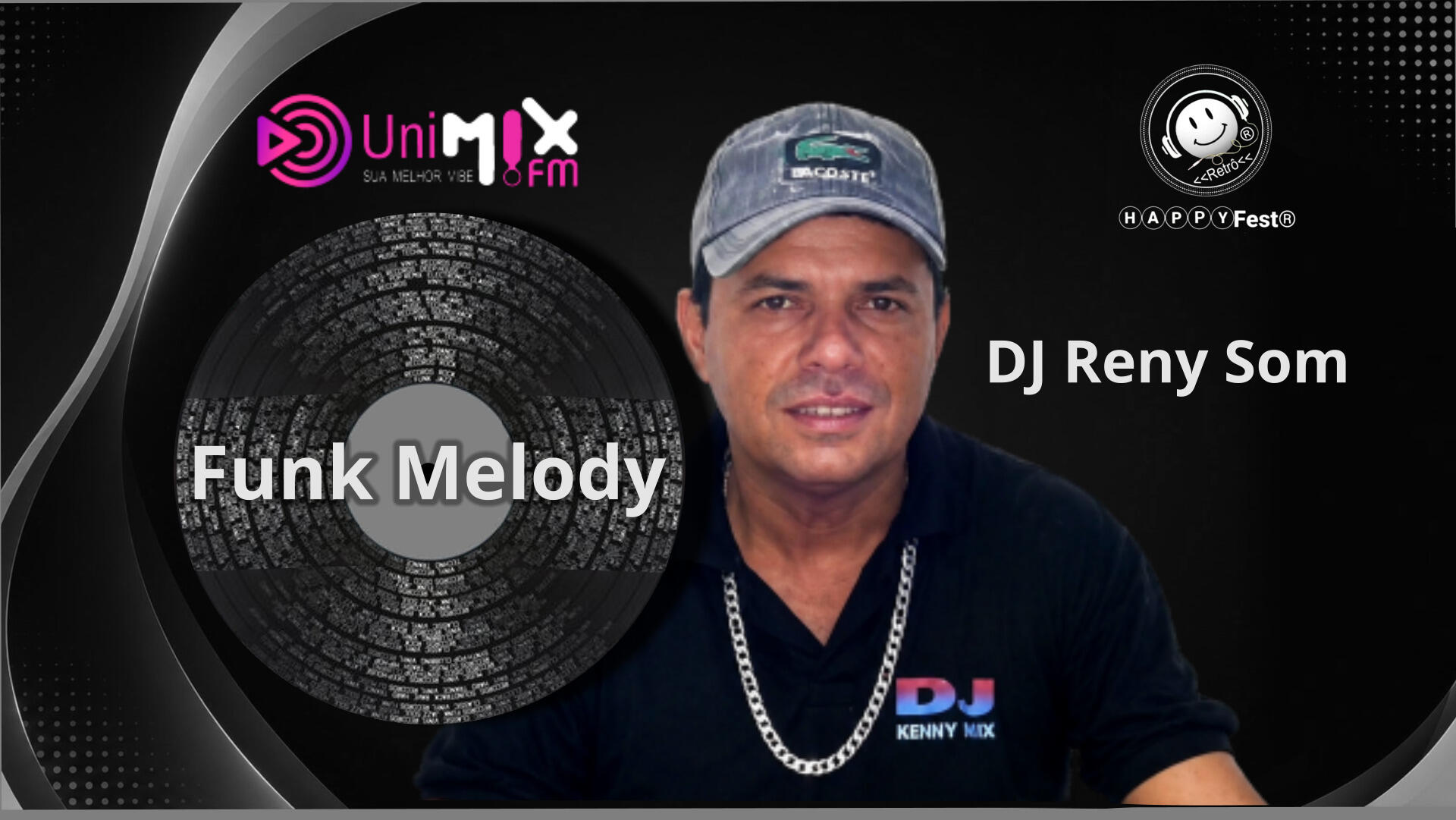 🎧 DJ Reny Som, Fechando a programação com muita animação, traz um set especial dedicado ao Funk Melody, reunindo clássicos que marcaram época e prometem levantar ainda mais o público.